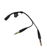 3.5mm Audio Mic Y Splitter Cable Cord Headphone Adapter Female to 2 Male - $7.91