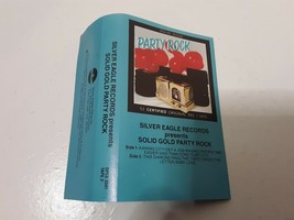 Silver Eagle Records Presents Solid Gold Party Rock Cassette Tape ARTWORK ONLY - £0.75 GBP