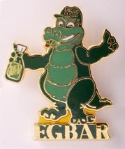 EGBAR Foundation Egbar the Alligator Mascot Enamel Lapel Hat tie pin - £4.27 GBP