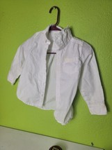 Old Navy 5t Button Up Boys Shirt White Long Sleeve - $15.68