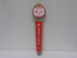 ORIGINAL Vintage No-Li Brewhouse Red Spin Cycle Beer Keg Tap Handle  - £38.71 GBP