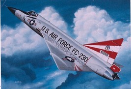 Framed 4&quot; X 6&quot; Print of a Convair  F-102 &quot;Delta Dagger&quot;.  Hang or display. - $12.82