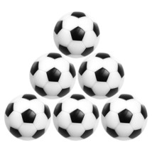 6 Pcs Table Soccer Balls Mini Football Small Soccer Balls Black and White Footba - £92.28 GBP