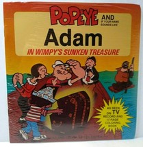 Popeye In Wimpy&#39;s Sunken Treasure Sealed 7&quot; Vinyl Record 17 Page Book Adam - £16.78 GBP