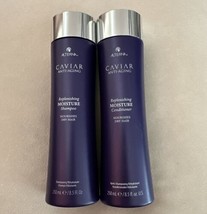 Alterna Caviar Anti-Aging Replenishing Moisture Shampoo &amp; Conditioner 8.5oz DUO - £29.38 GBP