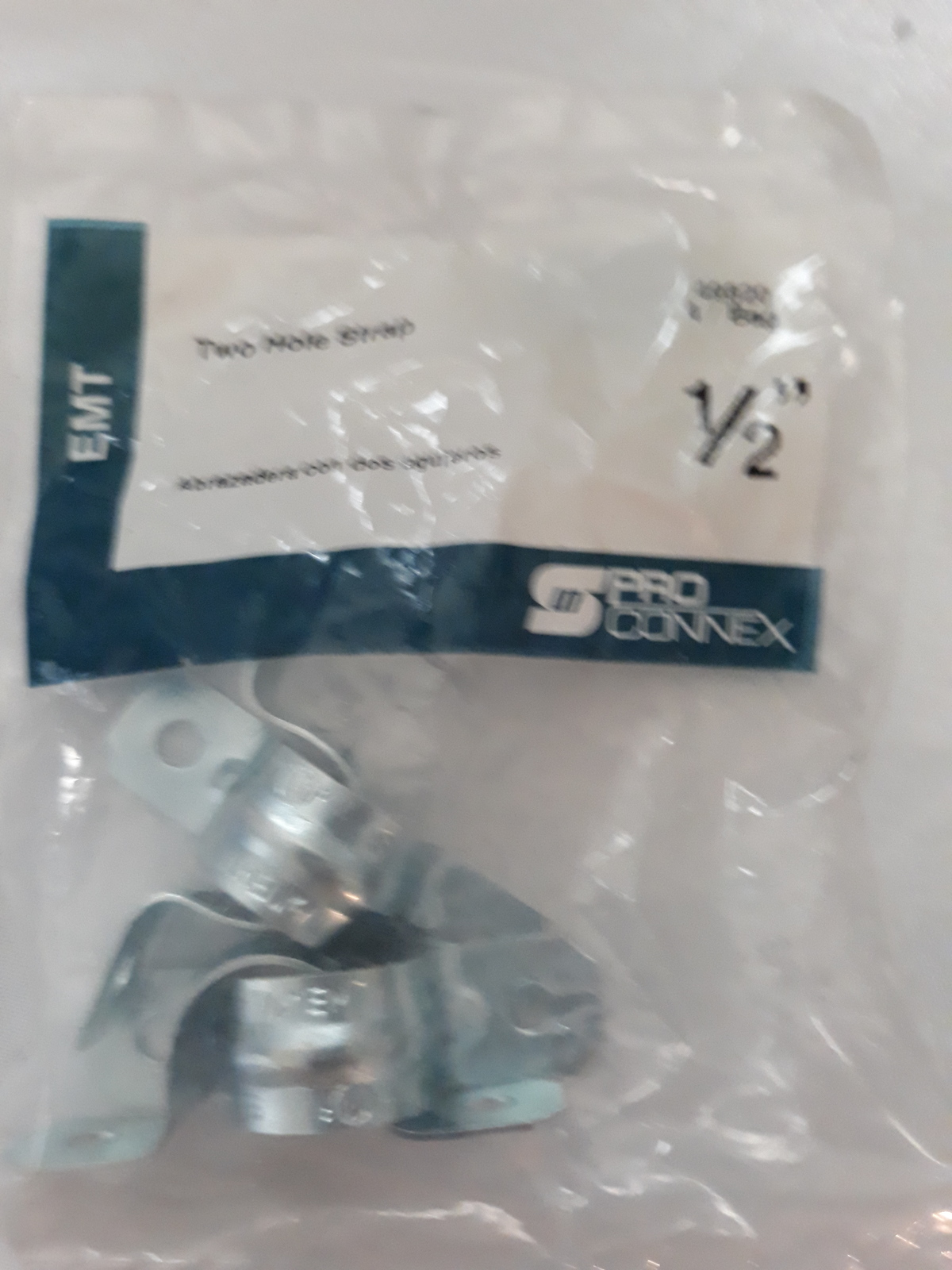 Sigma ProConnex 1/2-in Zinc-plated Steel Two-hole Strap Conduit Fittings... - $5.75
