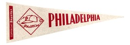 Vintage Philadelphia Phillies 14&quot; Bazooka Pennant - £68.65 GBP