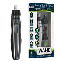 Wahl Lithium Battery Powered Lighted Ear, Nose, &amp; Brow Trimmer – Painles... - £14.07 GBP