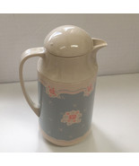 1993 VTG corelle coordinates English breakfast pattern thermal server blue - $22.07