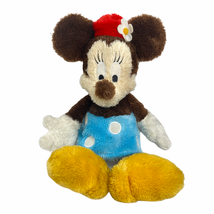 Disney Parks Minnie Mouse Retired Plush 18″ Polka Dot Skirt Plush Toy Floppy - £30.34 GBP