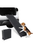 200lb Dog Car Ramp Folding For Medium &amp; Large Dogs 62”x 17” Portable - £62.56 GBP