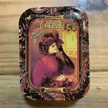 Vintage 1991 Coca Cola Tin Can Square - $14.85