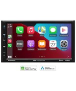 Boss 7 Double DIN MECHLESS Fixed Face Touchscreen Receiver with Apple Ca... - £207.81 GBP