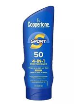 Coppertone Sport 4-in-1 SPF50 Performance Sunscreen, 7 fl oz EXP 2O24. - $7.49
