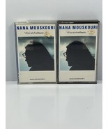 Nana Mouskouri Cassette Tapes “  d ici ailleurs …” Tapes 1 &amp;2 - £15.81 GBP