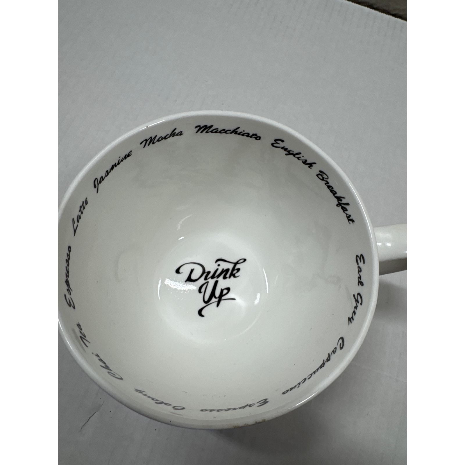 Portobello BIG Mug 16oz Coffee Tea Frames Pictures Signs Drink Up Item image 3