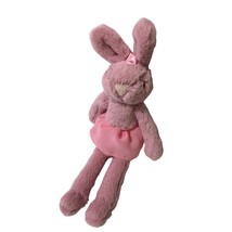 Jellycat Jelly Cat Plush Pink London Bunny Rabbit Tutu Lulu Stuffed Anim... - $37.61