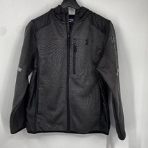 Reebok Hooded Jacket boys Large 14/16 NEW youth black zip up hoodie - £28.02 GBP