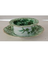 Vintage R. Briggs Co Boston Fine Bone China Rouen Dessert Bowl Cup &amp; Saucer - £21.73 GBP