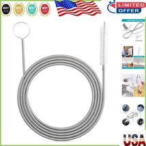 Long Flexible Hose Pipe Brush with Nylon Bristles for Effective Maintenance - $262.96 MXN