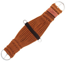 Horse Western  Tack 25-Strand Roper Saddle Cinch Brown 9785-24 - $405.12 MXN