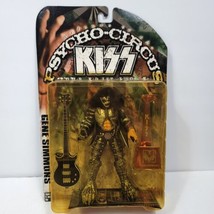 Kiss Psycho-Circus GENE SIMMONS Action Figure 1998 McFarlane Toys Yellow Plastic - £23.64 GBP