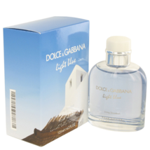 Dolce &amp; Gabbana Light Blue Living Stromboli Pour Homme Cologne 4.2 Oz EDT Spray - £152.11 GBP