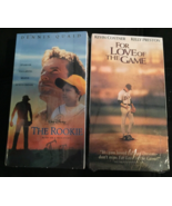 VHS lot of 2 movies The Rookie and For Love of the Game New/Sealed - £6.95 GBP
