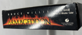 Armageddon VHS 1997 Bruce Willis Ben Affleck Touchstone Home Video Tested - £1.76 GBP