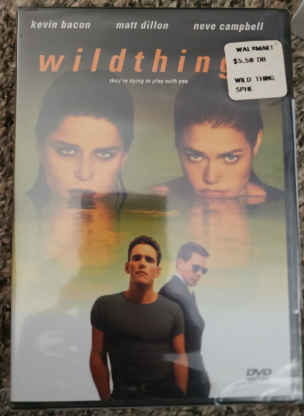 Wild Things DVD 1998 Kevin Bacon Matt Dillon Neve Rated R Columbia Pictures - $7.80