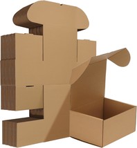 Horlimer 8X6X4 Inches Shipping Boxes Set Of 25, Brown Corrugated Cardboa... - $35.95