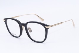 New Christian Dior Gemdioro S4F 1200 Black Gold Authentic Eyeglasses 51-20 - £298.95 GBP