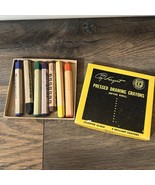 Vintage Sargent Pressed Drawing Crayons Lot Of 7 by Westab USA - $13.51 CAD