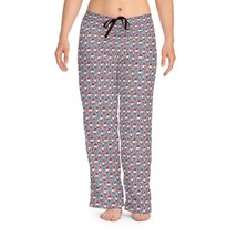 Christmas Gnomes on Blue Women&#39;s Drawstring Pajama Pants XS - 2XL Comfy! - $50.74+