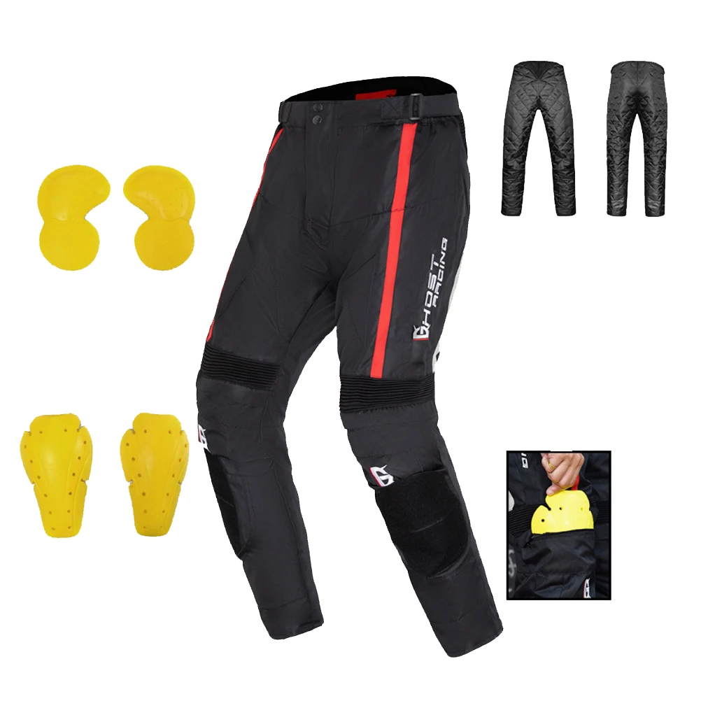 Motorcycle Riding Pants Quick Take off Anti-Fall Warm Windproof Locomotive - £98.67 GBP