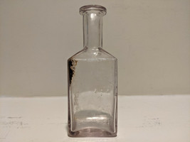 1919-1920s Tono Scalpa Hair Tonic Bottle Richmond VA Amethyst Dandruff Vintage - £15.66 GBP
