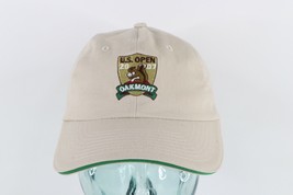 Vintage Oakmont Golf Club 2007 US Open Squirrel Spell Out Cotton Dad Hat... - $27.67