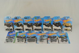 Hot Wheels Batman Batmobile Lot of 13 Diecast Vehicles Animated Arkham Cars TV - £42.38 GBP