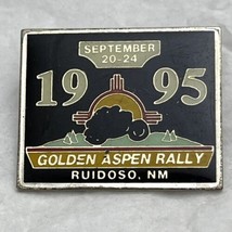 1995 Golden Aspen Rally Ruidoso New Mexico Motorcycle Bike Lapel Pin Pin... - £9.55 GBP