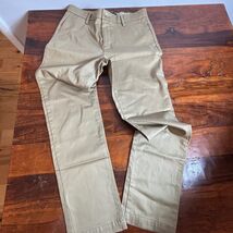 Dockers Signature Khaki Slim Fit Flex Comfort Pants Tan 32x32 59407-0007... - $17.82