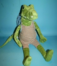 IKEA Fabler Krokodil Crocodile Soft Toy Plush 23&quot; Stuffed Rucksack Backpack Doll - £28.44 GBP