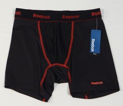 Reebok Black &amp; Red Stretch Boxer Brief Underwear Men&#39;s NWT - $19.99