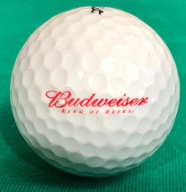 Golf Ball Collectible Embossed Sponsor Budweiser Titleist 1 Distance - £5.68 GBP