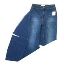 NWT Free People Just Float On in Blue High Rise Super Flare Stretch Jean 27 x 33 - £49.27 GBP