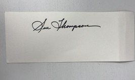 Sue Thompson (d. 2021) Signed Autographed Vintage 4x11 Bookmark - £15.98 GBP