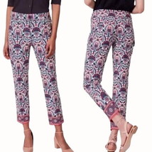 The Marissa Riviera Cropped Ladies Pants by Ann Taylor Loft Flat front NEW 8 - £25.61 GBP