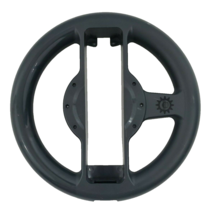 Black Nintendo Wii Steering Racing Wheel Controller Mario Kart - £3.49 GBP