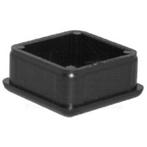 Plastic  1-1/2&#39;&#39; O.D. x 1-3/8&#39;&#39; I.D. Square Tubing Chair Glide Tips - £6.16 GBP+