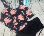 Swimsuits for Women Two Piece Bathing Suits Ruffled Flounce Top Medium - $33.25