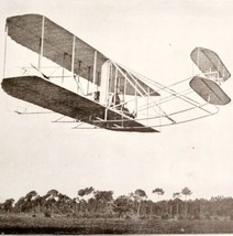 Wilbur Wright Aeroplane Le Mans France 1908 Historical Aviation Airplane... - $19.99